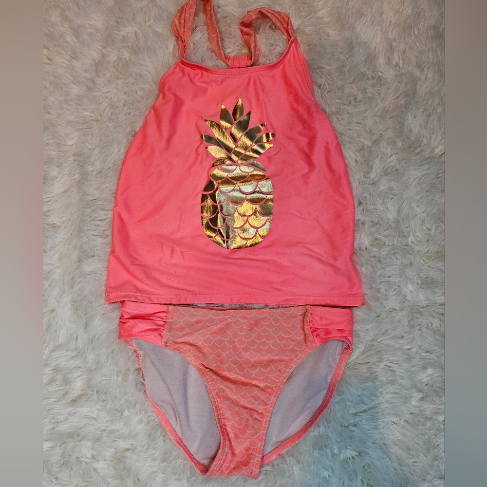 Cat & Jack  Sleeve Tank Top with Graphic Cut Out